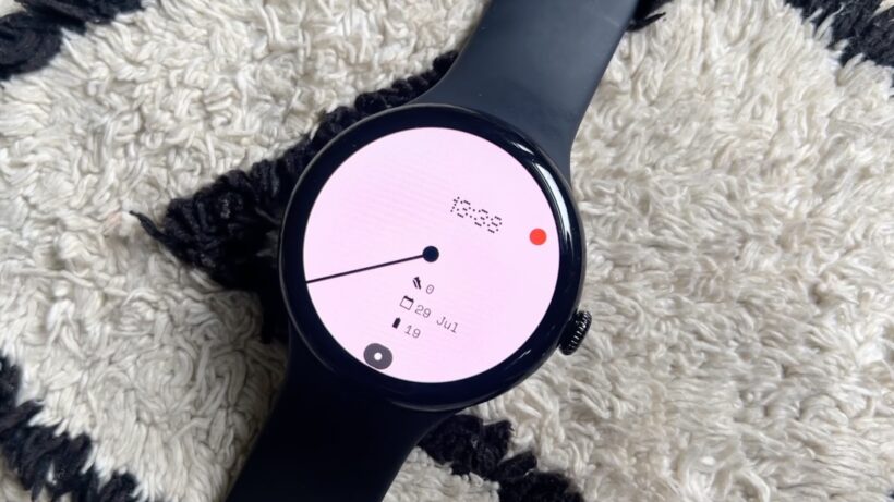 Retro Analog Watch Face